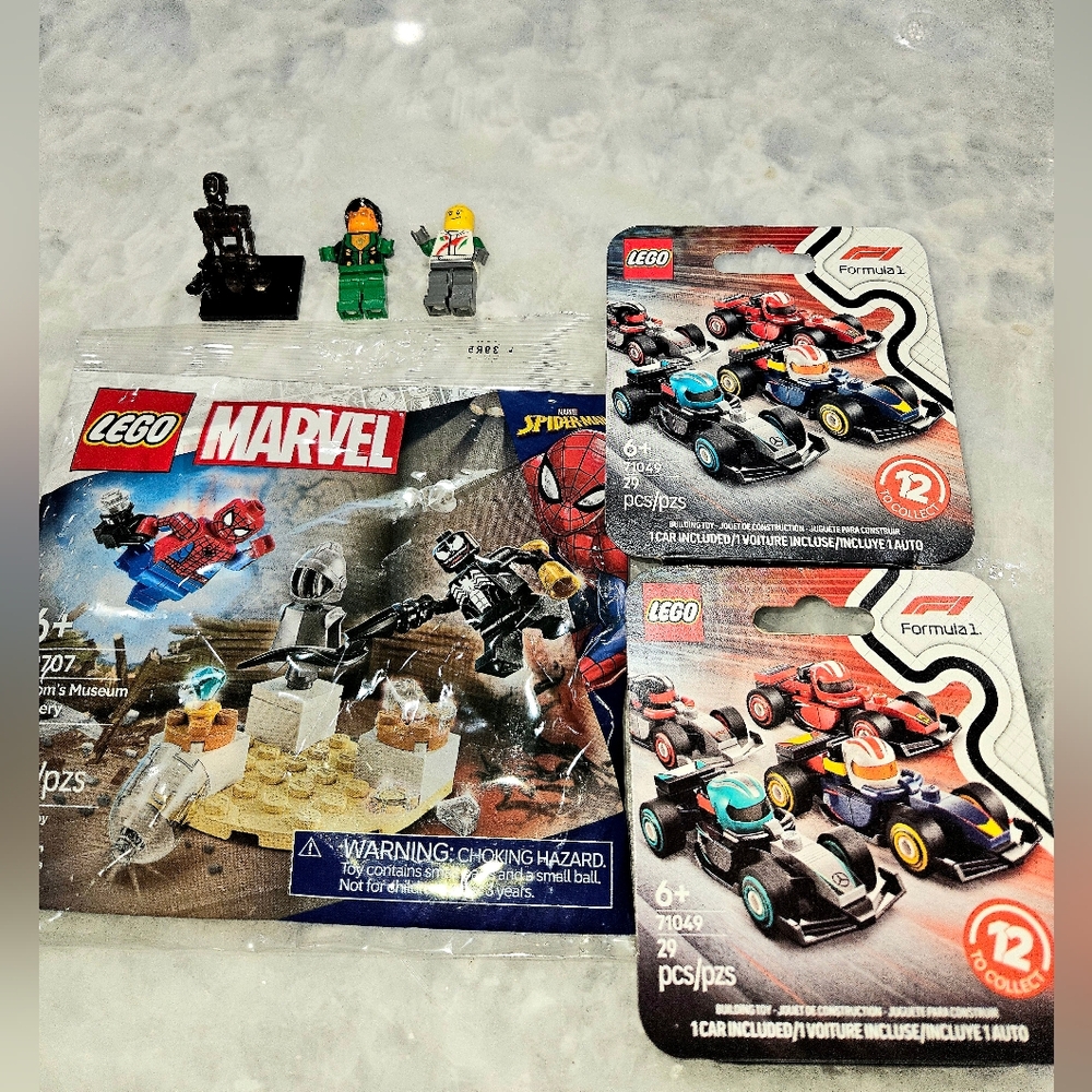 LEGO Stockng Stuffers 36 Pc MARVEL Racers, Figures NEW! CHRISTMAS Kid-Adult 6+yr